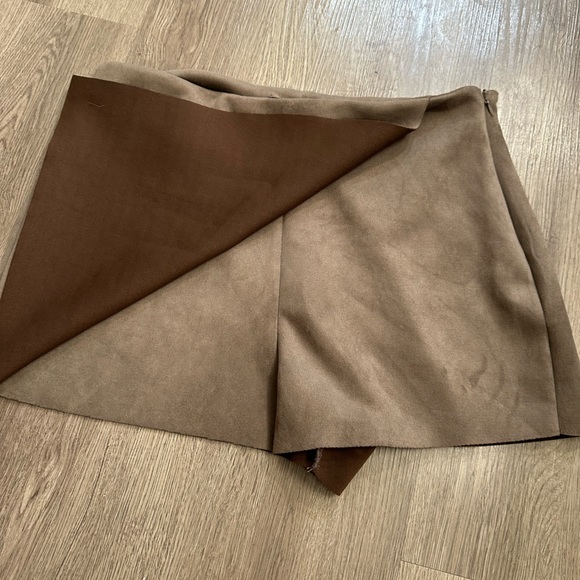 beige suede corset - Picture 2 of 2